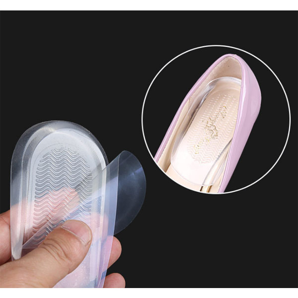 Hot Selling Low Cost Shock Absorption Silicon Height Increase Insole ZG -409