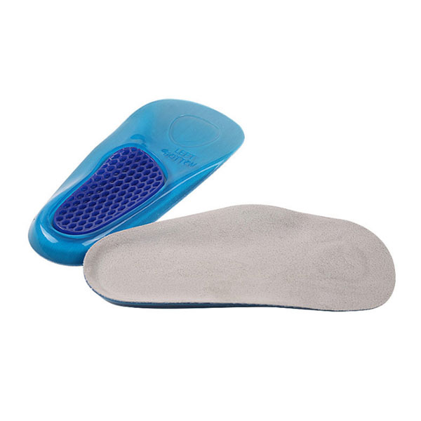 Quick Delivery OEM Microfibre Silicon Heel InsoleFor Pain Relief ZG -398