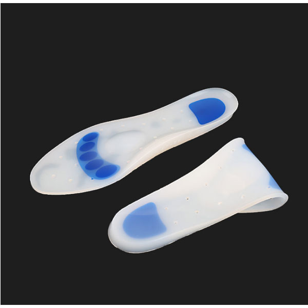 High Elastic Shock Absorption Medizinisches Silicon Insole Atmbarkeit Plantar Fasciitis Foot Care Sports Insoles ZG -427