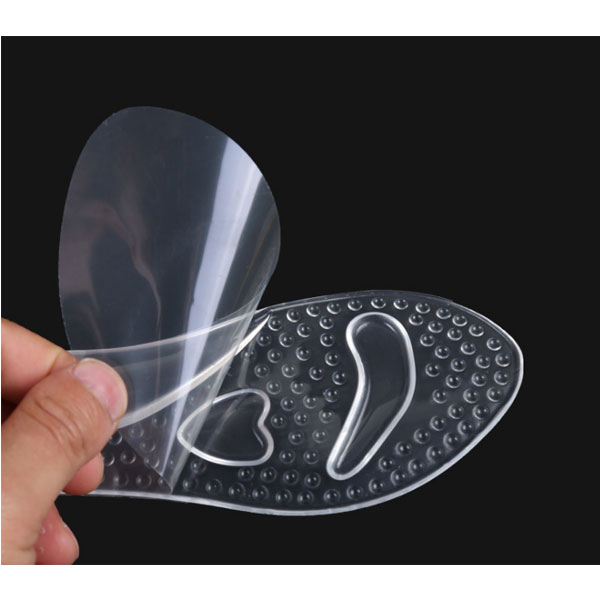 Neue Fußpflege Komfortabel Transparent Sticky Pu Gel Insole für High Heel Schuhe ZG -353