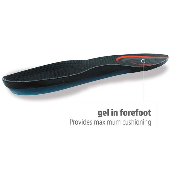 China Factory Air Cushion Sporty Shock Absorption Air Insoles For Men ZG -1826
