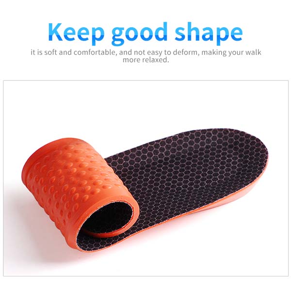 Athletic Insole PU Schaum Shock Absorption OEM ODM Small Order Sport Insoles ohn160; ZG -1883