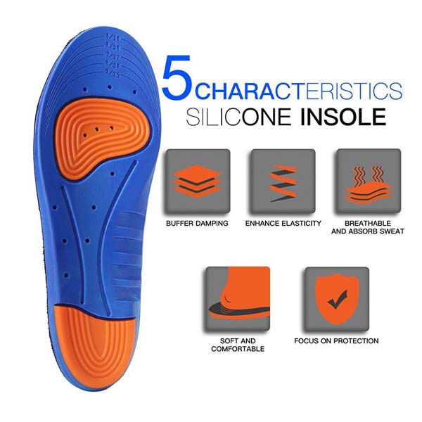 Großhandel Amazonas Hot Selling Breathable Soft Memory Schaum Insole Sport Schuhe Pu Insole ZG -1896