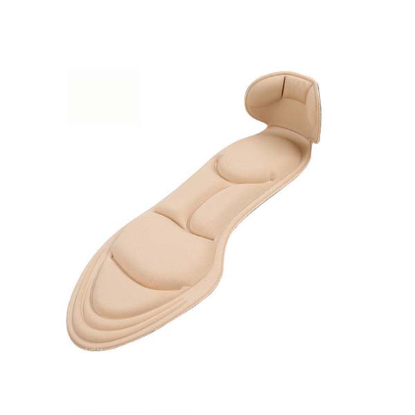 3D Super Comfort Atembarkeit 3D Sponge Schaum Massage Insole mit Rückenzeilen für High Heel Schuhe ZG -366