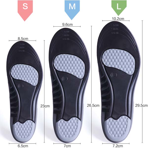 Komfortable und atmungsaktive Deodorisierung Kids Schuhe Insole ZG -262