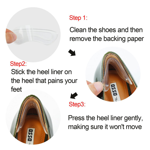 Super Soft Heel Kissen Pad Pain Relief Komfortable Heel Grip und Liner ZG -201