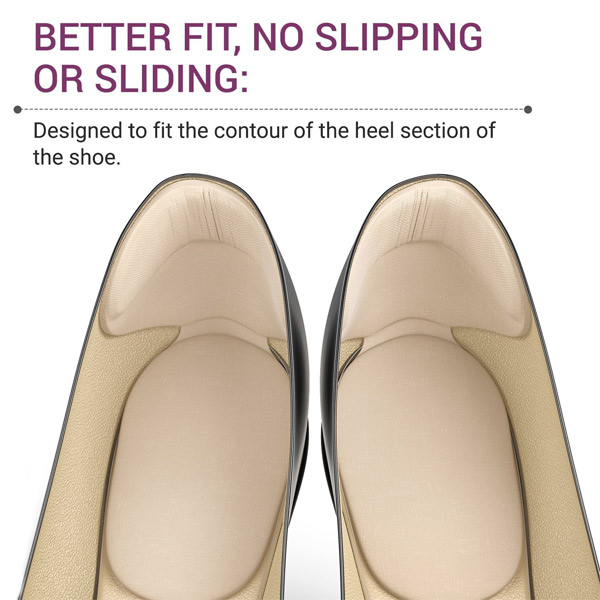 Schuhe für Schuhe Zu große Heel Kissen Einlagen Grips Liner für Frauen ZG -239