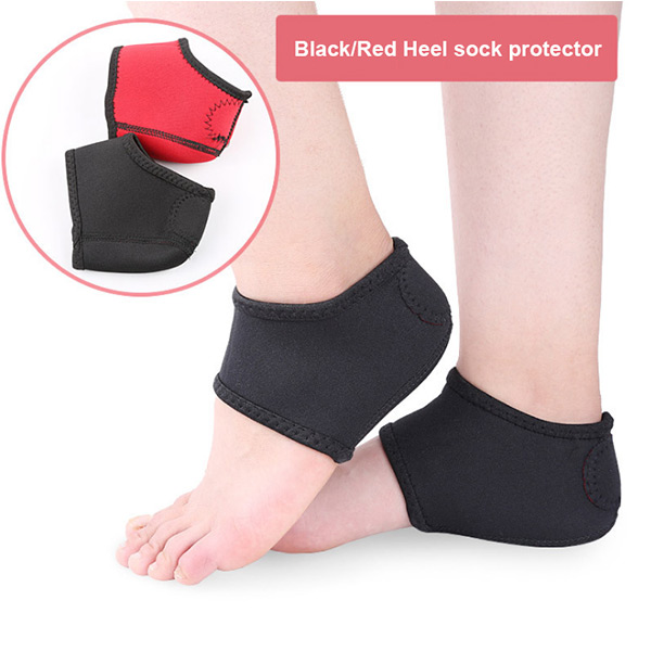 Free Size Silikon Heel und Knöchel Protector Heel Kissen Sock ZG -S371