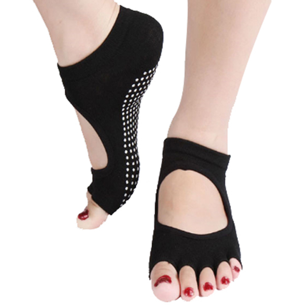 Top Quality Customized Non Slip Yoga Grip Socken für Frauen ZG -301