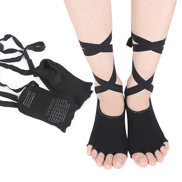 New Arrival Daily Use Hot selling spandex fibre yoga socks ZG -S15