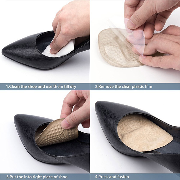 Ball of Foot Cushions Self -Sticking Metatarsal Pads for Pain Relief ZG -269