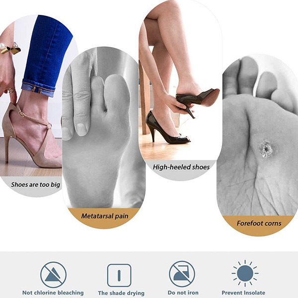 Ball of Foot Cushions Self -Sticking Metatarsal Pads for Pain Relief ZG -269