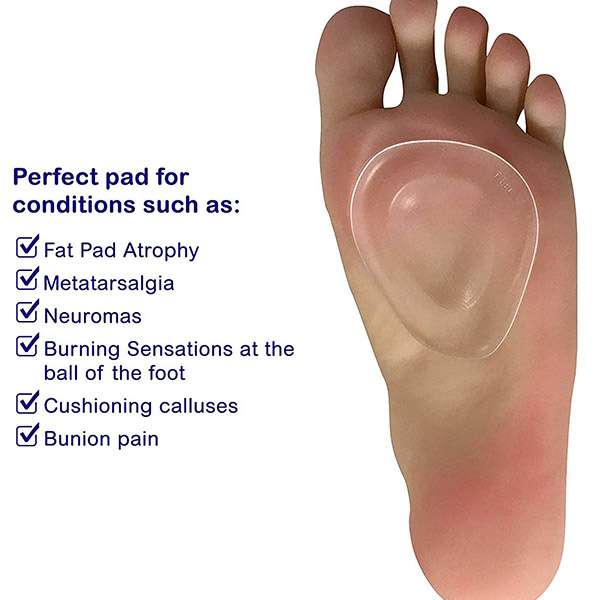 Frontball von Fußkissen Gel Insoles Foot Massager ZG -281