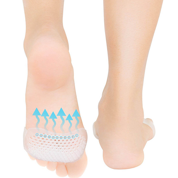 1 Pair Soft Gel Metatarsal Pad Foot Care Pain Relief Ball aus Forefoot Cushion Pad ZG -283