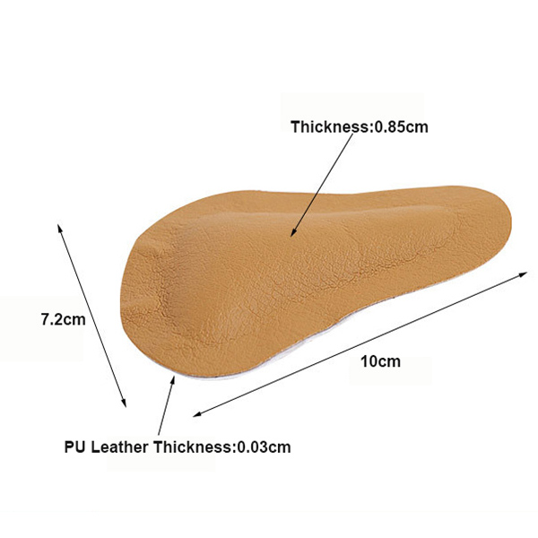 Latex Rubber Foot Pad Atembare Forefoot Insole Einfügen Arch Support Pad Kissen Unisex Foot Patch Pedicure Tools ZG -375