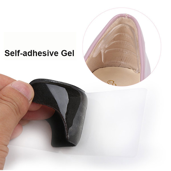 New Style Silicone Gel Heel Grips Cushion Back Pads Stoff Ferse Griffe ZG -365