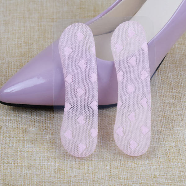 Gel And Velvet Fabric Heel Cushion to linder the pain of Heel ZG -379