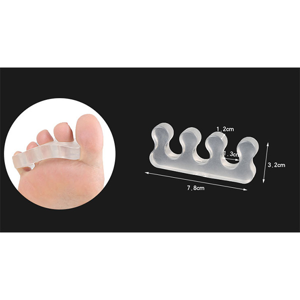 Gel Forefoot Metatarsal Pads Silicon Half Yard Pain Relief Massage Anti Slip Cushion Forefoot Unterstützt Foot Care ZG -307