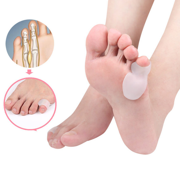 Frauen Foot Care Silicon Gel Toe Spreader Claw Hammer Bunion Hallux Valgus High Heel Pain Relief Kissen ZG -377
